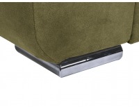 Rohová sedačka s rozkladom a úložným priestorom Cayo P - zelená