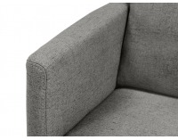 Kreslo Clarc - sivá