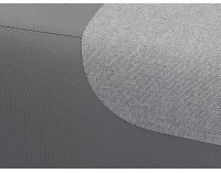 Pohovka s rozkladom a úložným priestorom Daria III Lux - sivá / tmavosivá