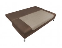 Pohovka s rozkladom a úložným priestorom Daria III Lux - svetlohnedá / hnedá