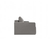 Pohovka s rozkladom a úložným priestorom Dessa Lux - sivá