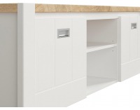 TV stolík Dreviso RTV2D/160 - biela / dub westminster
