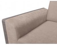 Rohová sedačka s rozkladom a úložným priestorom Elena II L/P - béžová / hnedá / mocca