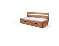 Rozkladacia posteľ s úložným priestorom Fenix Vario 90/180 - jelša