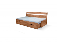 Rozkladacia posteľ s úložným priestorom Fenix Vario 90/180 - kalvados