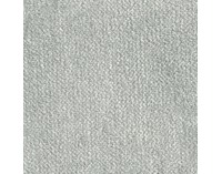 Rohová sedačka Floppy L - svetlosivá / chróm