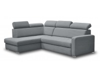 Rohová sedačka s rozkladom FX-15 H B1 L - sivá