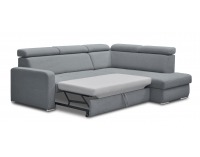 Rohová sedačka s rozkladom FX-15 H B1 P - žltá