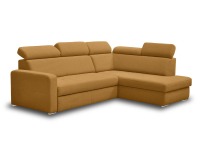 Rohová sedačka s rozkladom FX-15 H B1 P - žltá