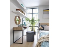 Komoda Gamla KOM2D2S - dub grandson / čierna