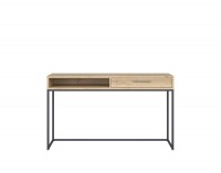 Toaletný stolík Gamla TOL1S - dub grandson / čierna