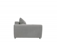 Pohovka s rozkladom a úložným priestorom Gaspar IV Mega Lux - sivá / ružová / svetlosivá