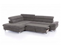 Rohová sedačka s rozkladom Gemini L - antracitová