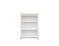 Regál Haga REG/90 - biela canadian / dub poľský