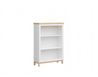 Regál Haga REG/90 - biela canadian / dub poľský