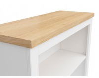 Regál Haga REG/90 - biela canadian / dub poľský