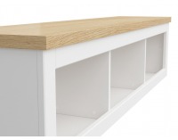 Polica Haga SFW/150 - biela canadian / dub poľský