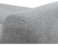 Rohová sedačka s rozkladom a úložným priestorom Hampton L - svetlosivá