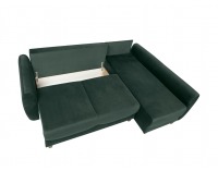 Rohová sedačka s rozkladom a úložným priestorom Hampton P - zelená