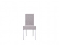 Jedálenská stolička Holten - biela / sivá