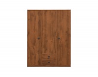 Šatníková skriňa Indiana JSZF3D2S - dub sutter