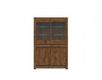 Vitrína Kada REG2W2D - dub april