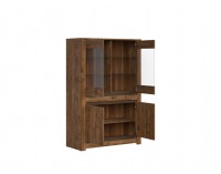 Vitrína Kada REG2W2D - dub april