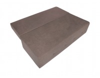 Pohovka s rozkladom a úložným priestorom Kasola Lux - hnedá / béžová