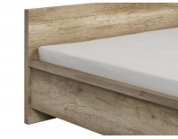 Posteľový rám Kaspian LOZ/140 - dub monument