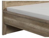 Posteľový rám Kaspian LOZ/160_B - dub monument