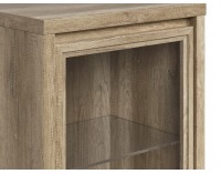 Vitrína Kaspian REG1W2S - dub monument