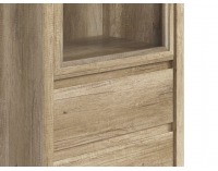 Vitrína Kaspian REG1W2S - dub monument