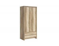 Šatníková skriňa Kaspian SZF2D2S - dub monument