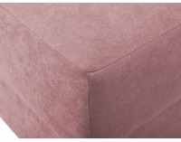 Jednolôžková posteľ (váľanda) Kelo 90 L/P - ružová / sivá