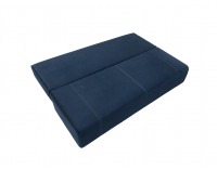 Pohovka s rozkladom a úložným priestorom Kinga III Lux - tmavomodrá