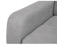 Rohová sedačka s rozkladom Kirsten II L/P - svetlosivá