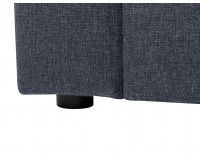 Rohová sedačka s rozkladom Kirsten II L/P - tmavomodrá