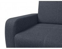 Rohová sedačka s rozkladom Kirsten II L/P - tmavomodrá