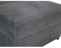 Rohová sedačka s rozkladom Kirsten II L/P - tmavosivá