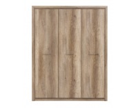 Šatníková skriňa Koen 2 SZF3D_A - dub monument