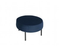 Taburetka Lafu - tmavomodrá