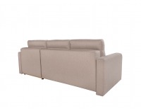 Rohová sedačka s rozkladom Libano Lux L/P - béžová