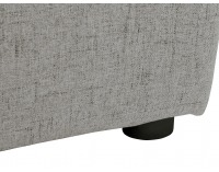 Rohová sedačka s rozkladom Libano Lux L/P - svetlosivá