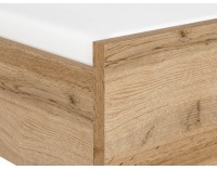 Posteľový rám Matos LOZ/160 - dub wotan