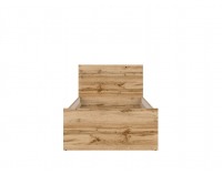 Posteľový rám Matos LOZ/90 - dub wotan