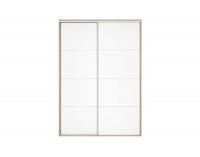 Šatníková skriňa s posuvnými dverami Nadir 180 - dub sonoma / biela