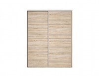 Šatníková skriňa s posuvnými dverami Nadir 190 - dub sonoma