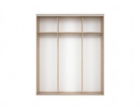 Šatníková skriňa s posuvnými dverami Nadir 200 - dub sonoma