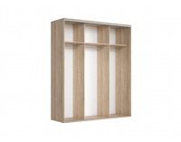 Šatníková skriňa s posuvnými dverami Nadir 200 - dub sonoma