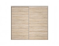 Šatníková skriňa s posuvnými dverami Nadir 260 - dub sonoma